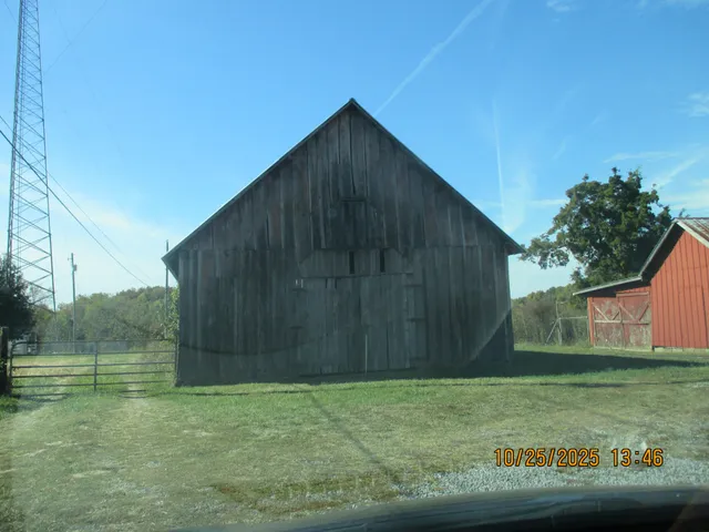 a backyard of a house