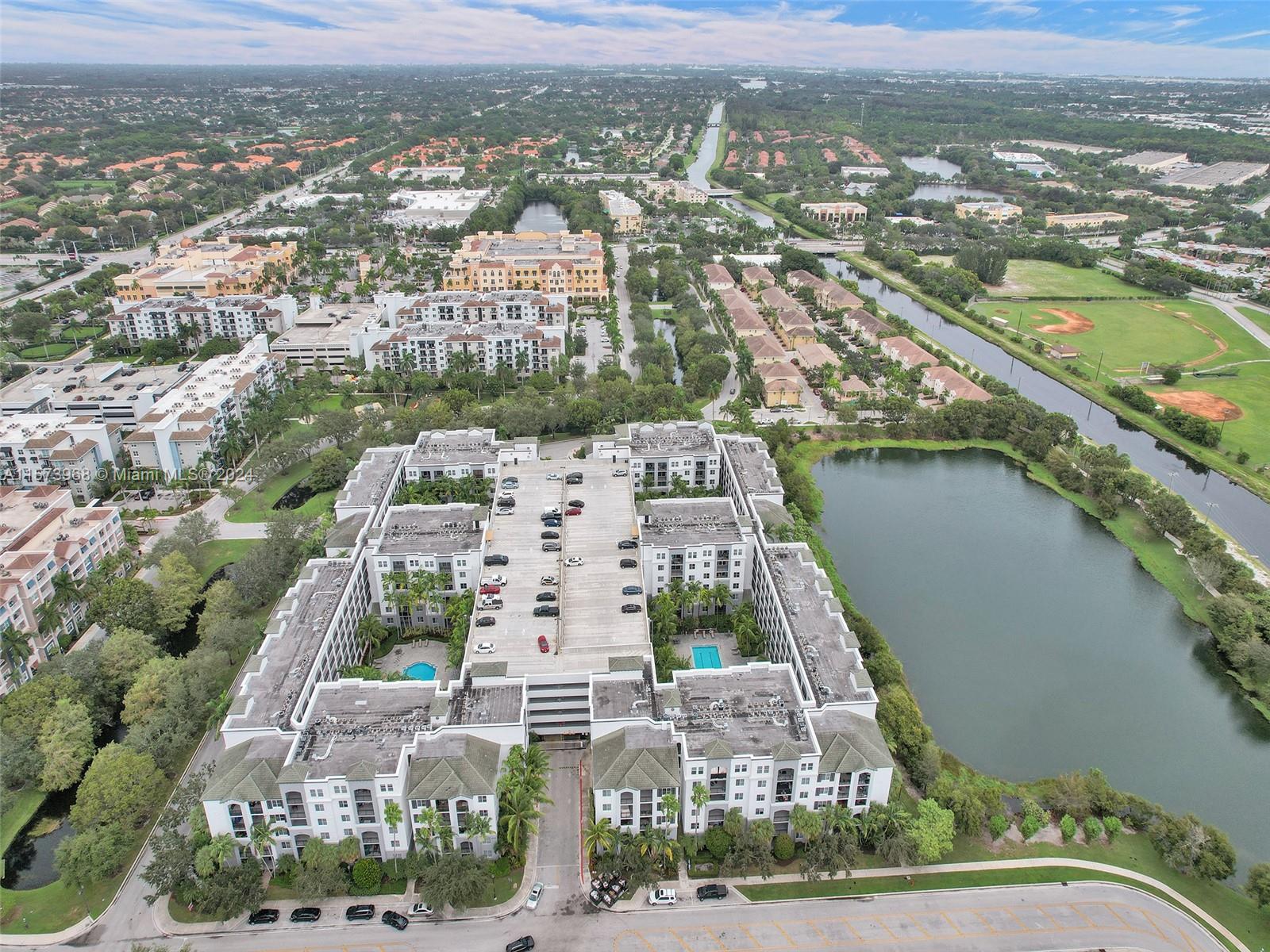 1660 Renaissance Commons Boulevard, Unit 2508 Boynton Beach, FL 33426 - Photo 25 of 28 an aerial view of river residential house with outdoor space