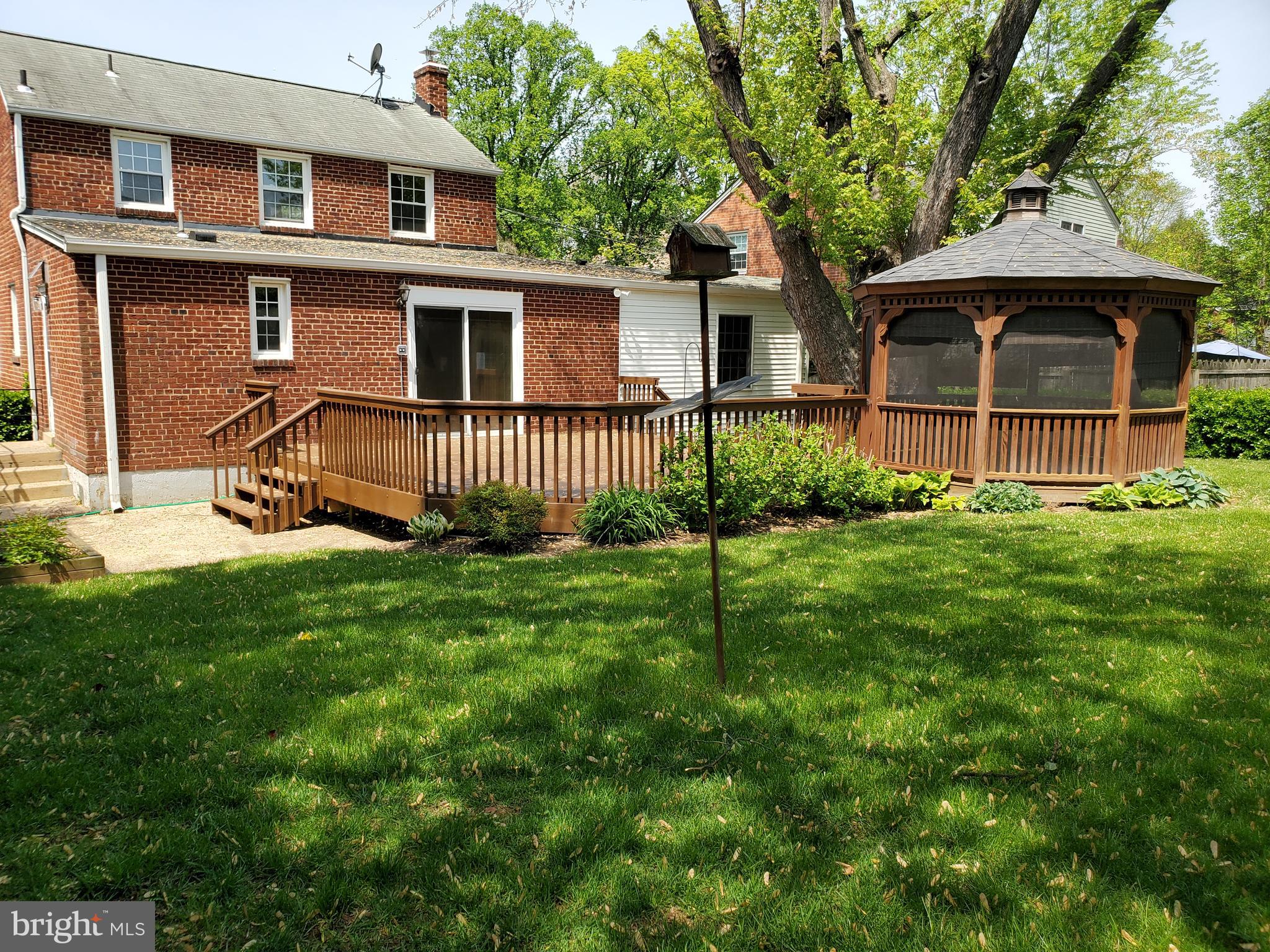 10013 Raynor Road Silver Spring, MD 20901 - Photo 37 of 61 Fenced yard with deck and gazebo!