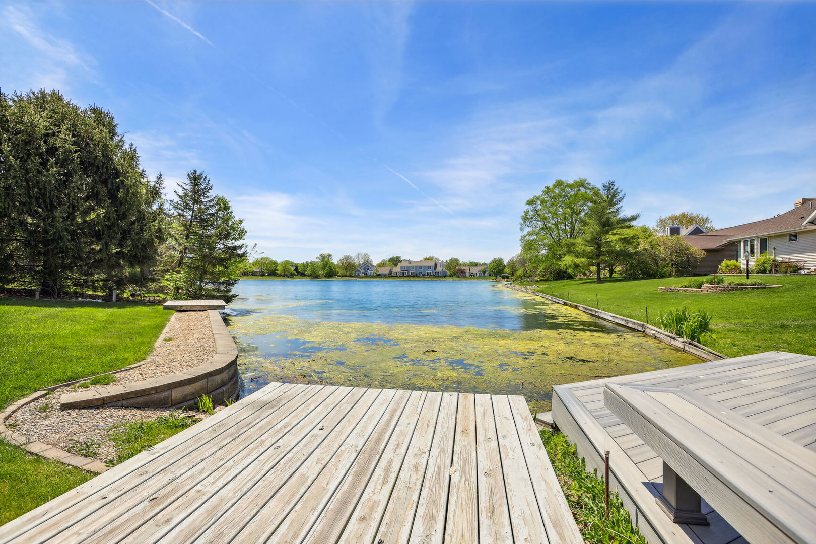 2203 Edgewater Place Champaign, IL 61822 - Photo 33 of 35 a view of swimming pool with a lake view