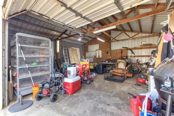a view of storage and utility room