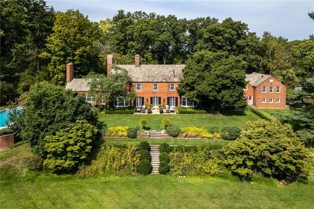 257 Scaife Road Sewickley, PA 15143 - Photo 34 of 50 an aerial view of a house with a garden