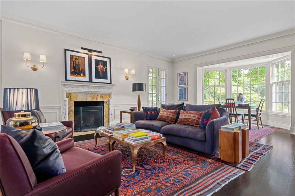 257 Scaife Road Sewickley, PA 15143 - Photo 8 of 50 a living room with furniture fireplace and a large window