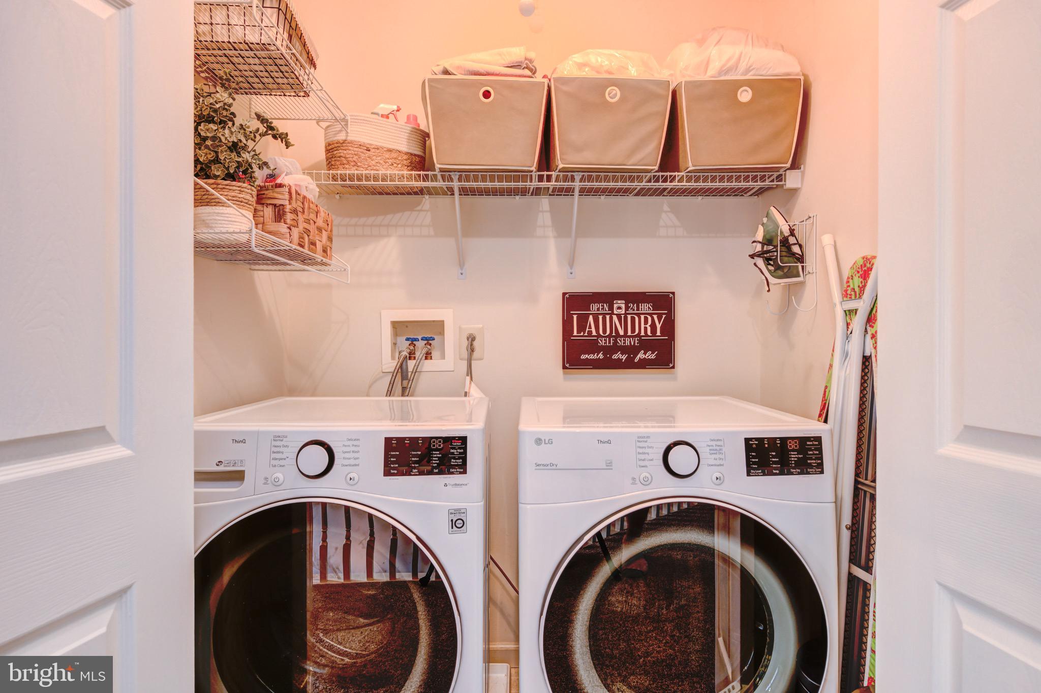 586 Harrington Court Harleysville, PA 19438 - Photo 30 of 38 2nd floor laundry room. New Washer/Dryer included.