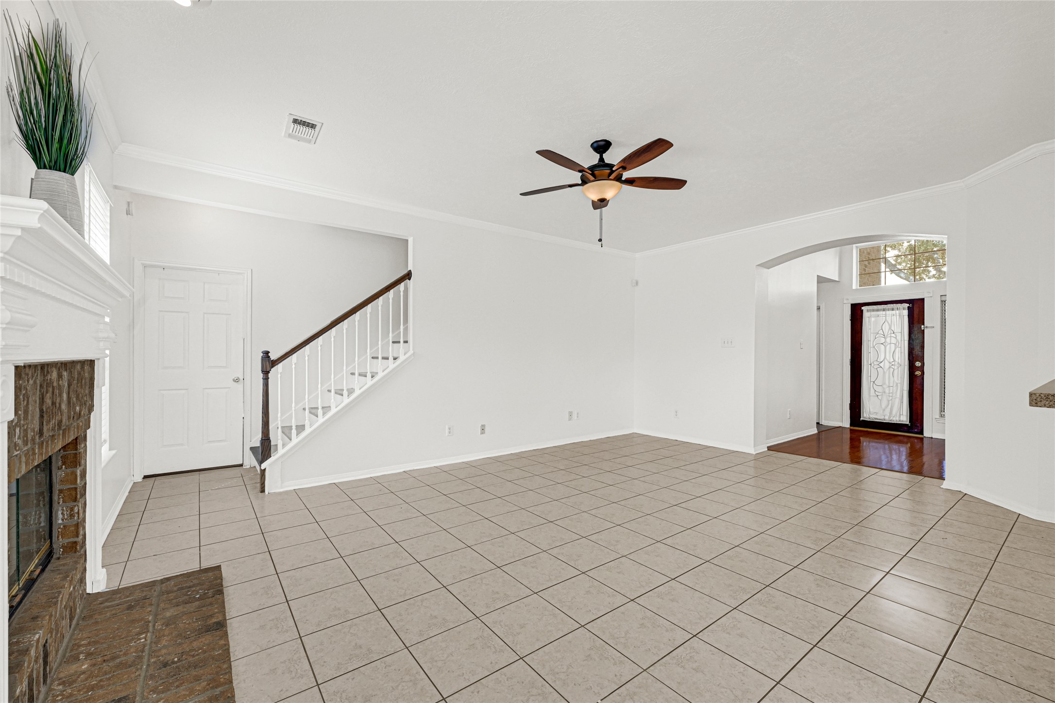 4807 Elm View Circle Houston, TX 77084 - Photo 9 of 27 a view of entryway and hall with wooden floor