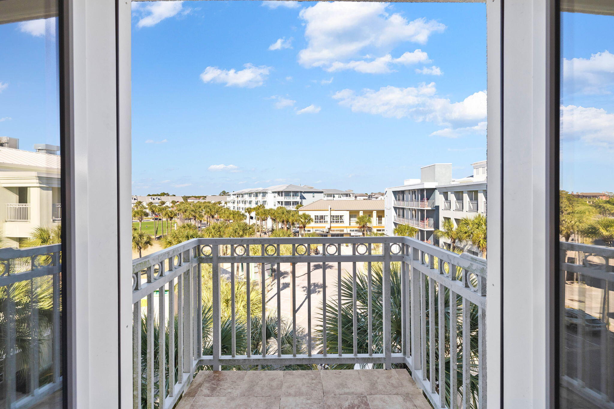 45 Town Center Loop, Unit 416 Santa Rosa Beach, FL 32459 - Photo 23 of 32 a view of a balcony with an outdoor space
