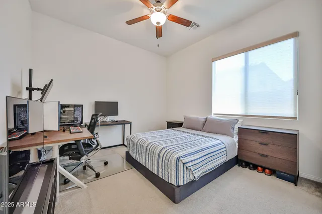 a view of a workspace with furniture