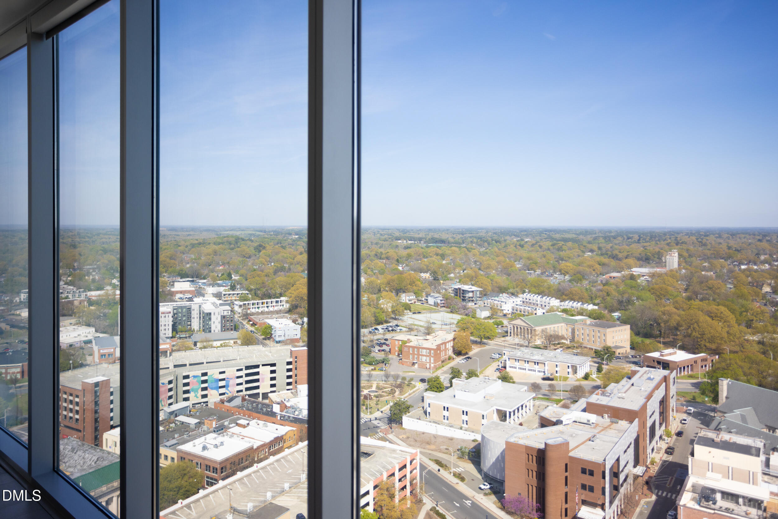 110 Corcoran Street, Unit 2603 Durham, NC 27701 - Photo 30 of 57 a view of a city from a window