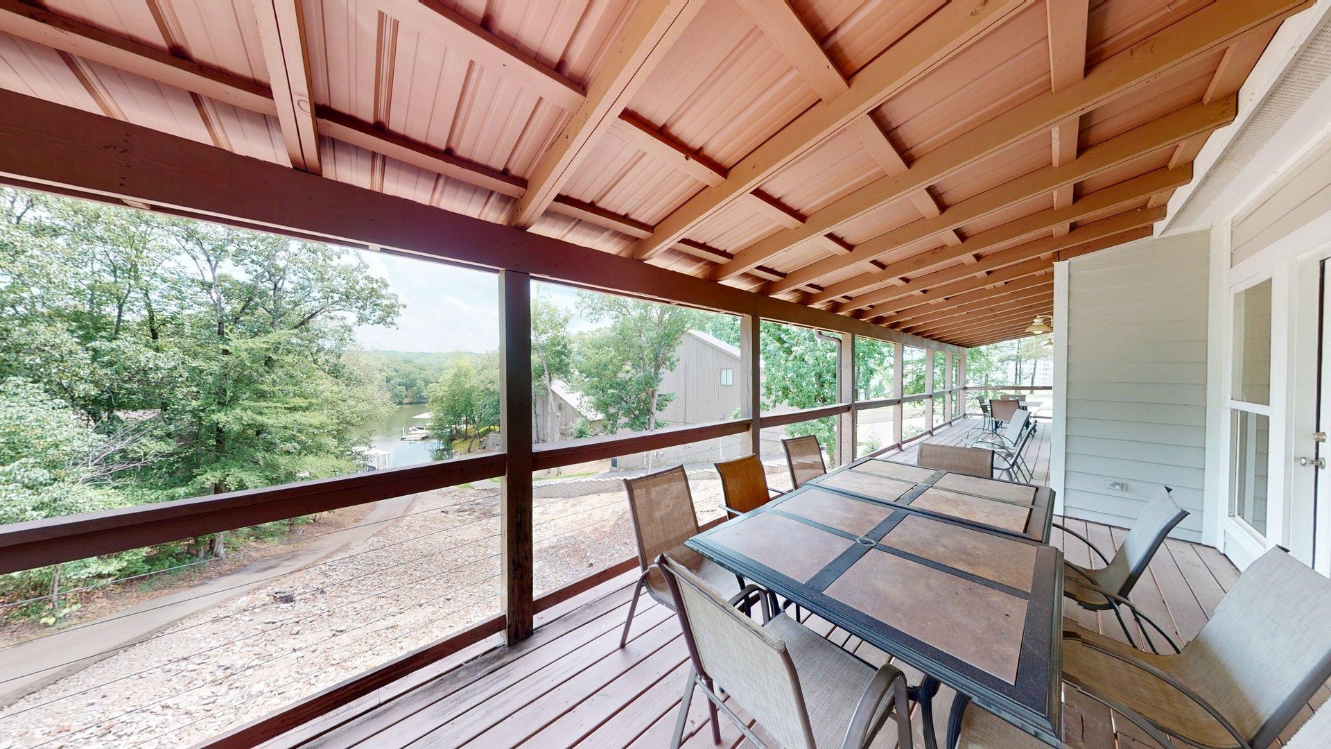1085 Caney Hollow Road Counce, TN 38326 - Photo 14 of 39 Sunroom with outdoor dining area