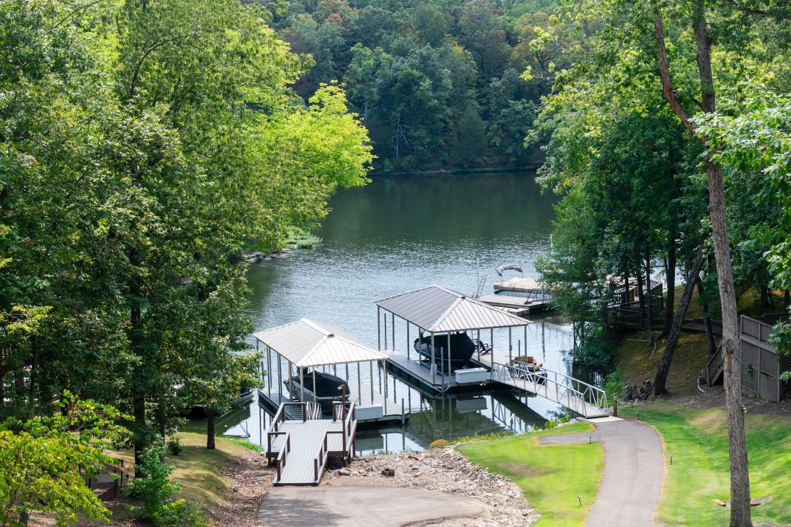 1085 Caney Hollow Road Counce, TN 38326 - Photo 3 of 39 Dock area featuring a water view
