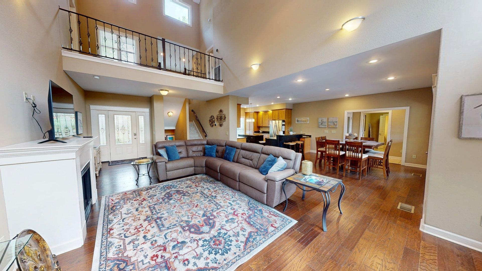 1085 Caney Hollow Road Counce, TN 38326 - Photo 6 of 39 a living room with furniture and a wooden floor