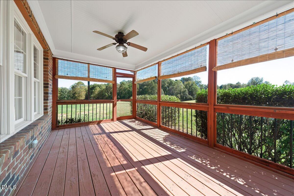 324 Waterville Street Raleigh, NC 27603 - Photo 59 of 82 a view of a balcony with wooden floor