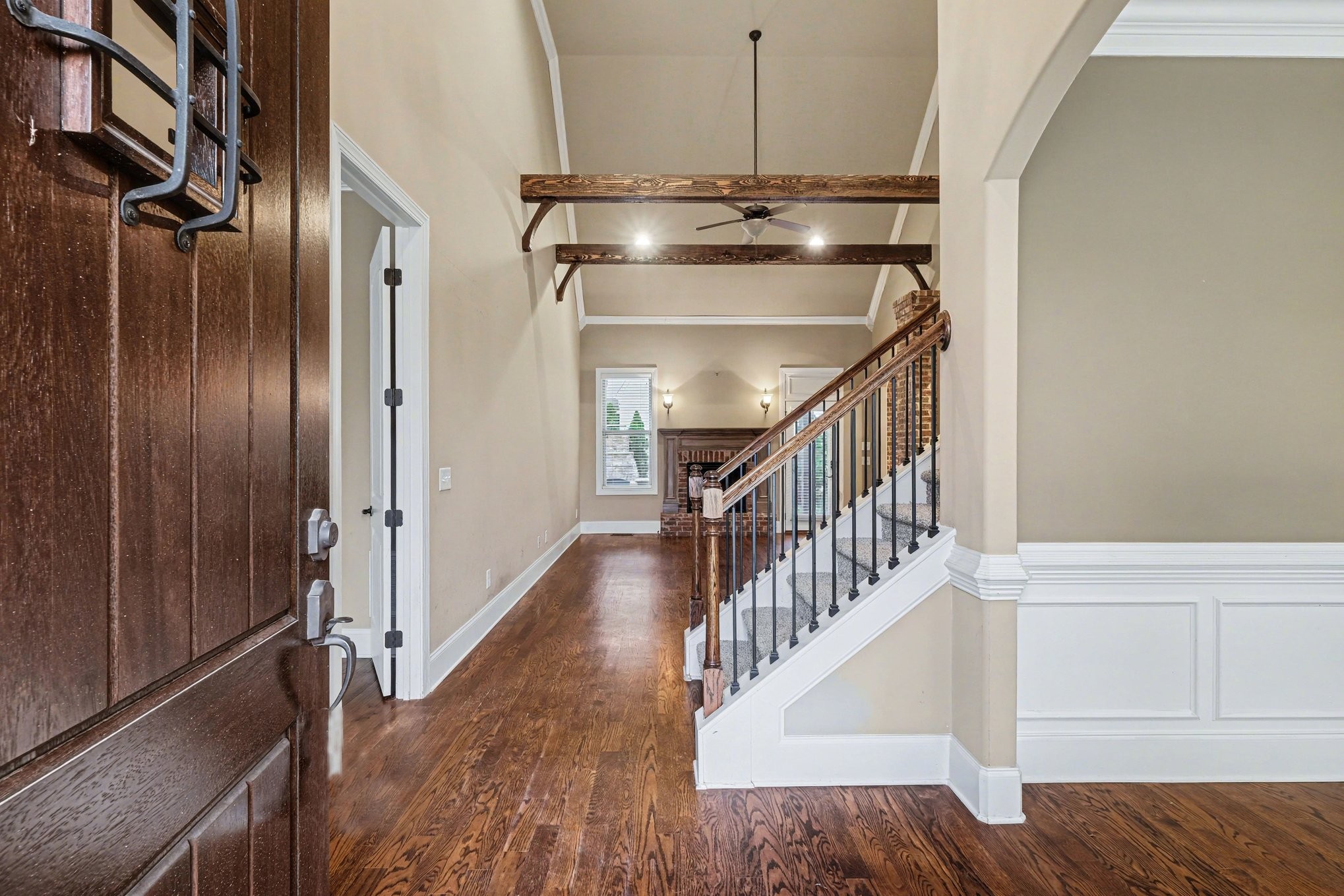 1017 Alice Springs Circle Spring Hill, TN 37174 - Photo 4 of 35 a view of entryway and hall with wooden floor