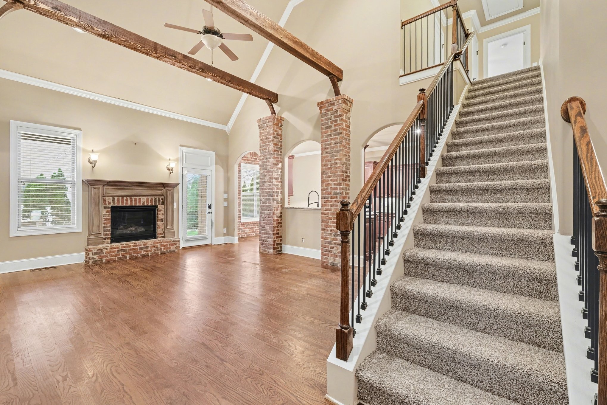 1017 Alice Springs Circle Spring Hill, TN 37174 - Photo 5 of 35 a view of entryway and hall with wooden floor