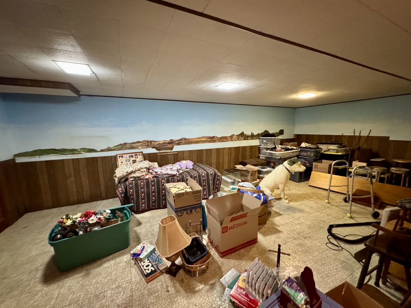 113 West 3rd Street Wyanet, IL 61379 - Photo 21 of 31 a room with gym equipment and air hockey table