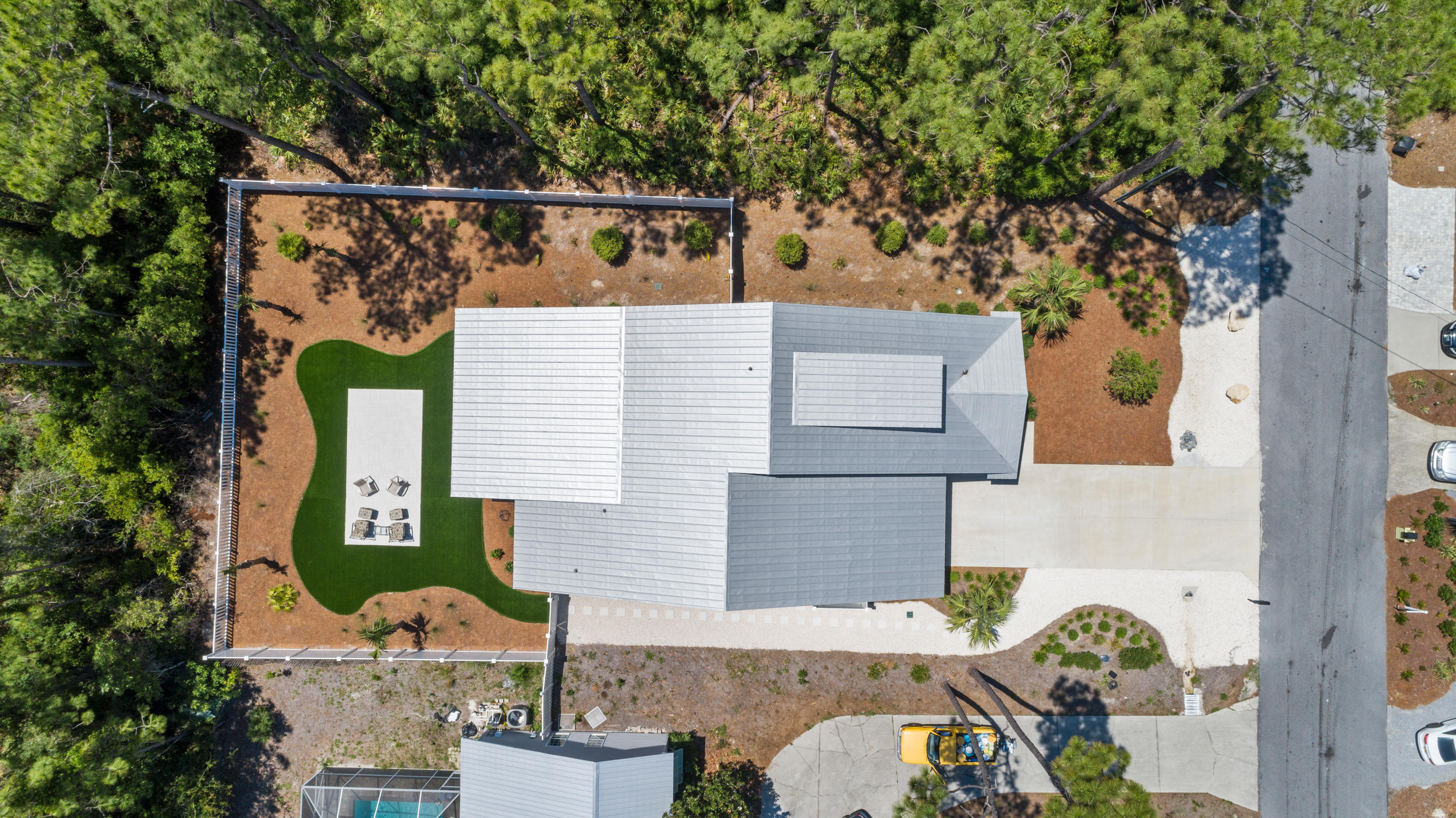392 Seacrest Drive Inlet Beach, FL 32461 - Photo 47 of 47 Aerial Overhead View