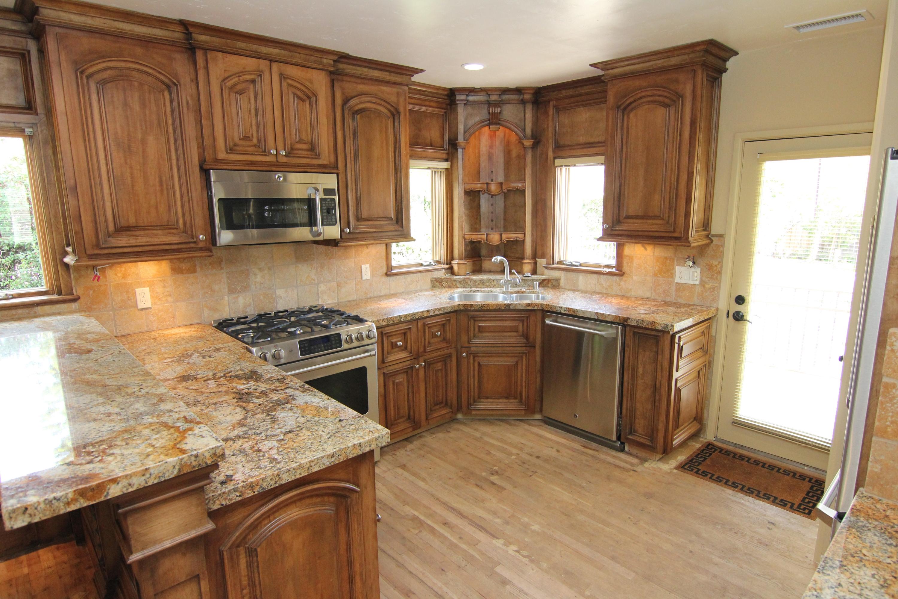 2840 Serena Road Santa Barbara, CA 93105 - Photo 5 of 21 Remodeled Kitchen With Custom Cabinets