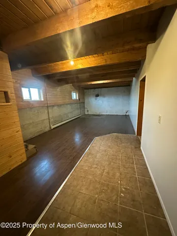 a view of empty room