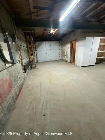 a view of a terrace with a bench