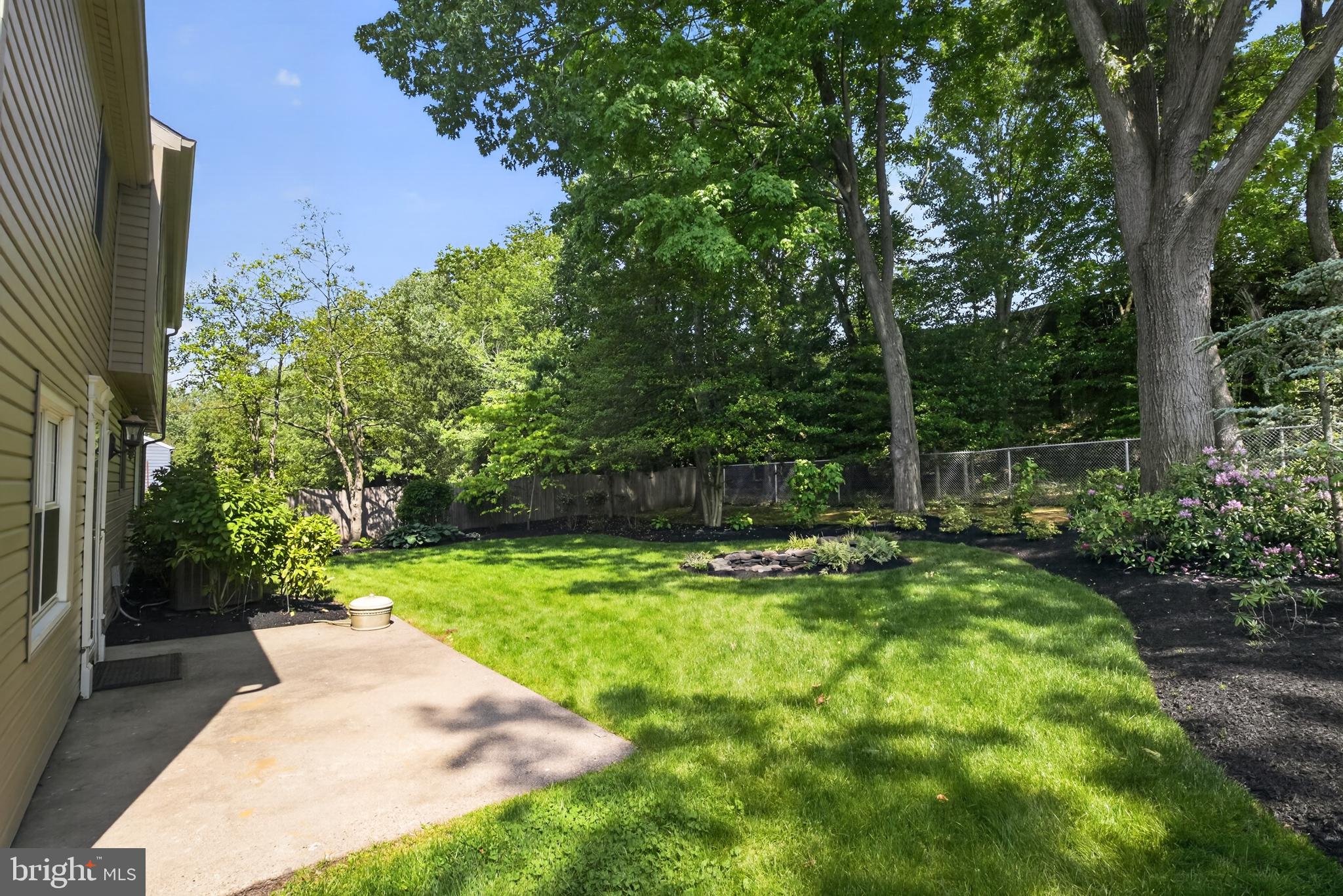 549 Covered Bridge Road Cherry Hill, NJ 08034 - Photo 7 of 16 a view of a backyard with garden