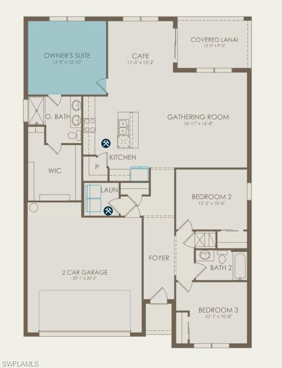 42343 Andes Loop Punta Gorda, FL 33982 - Photo 5 of 43 Floor plan