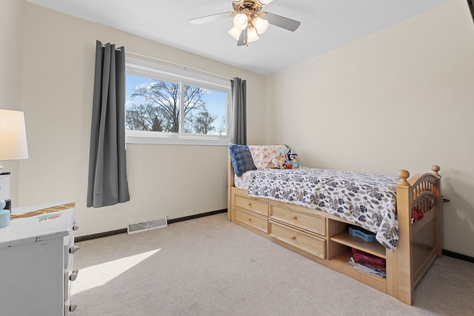 N151 Stanley Street Winfield, IL 60190 - Photo 21 of 27 a bedroom with a bed and a window
