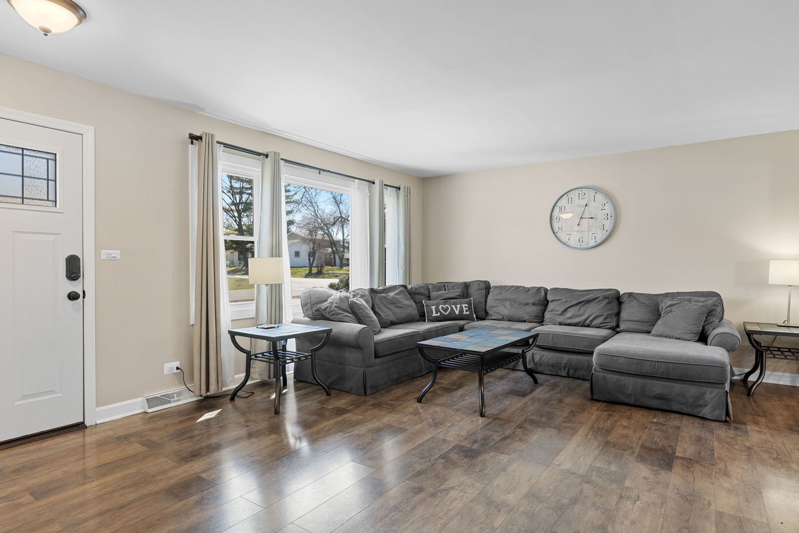 N151 Stanley Street Winfield, IL 60190 - Photo 6 of 27 a living room with furniture and a large window