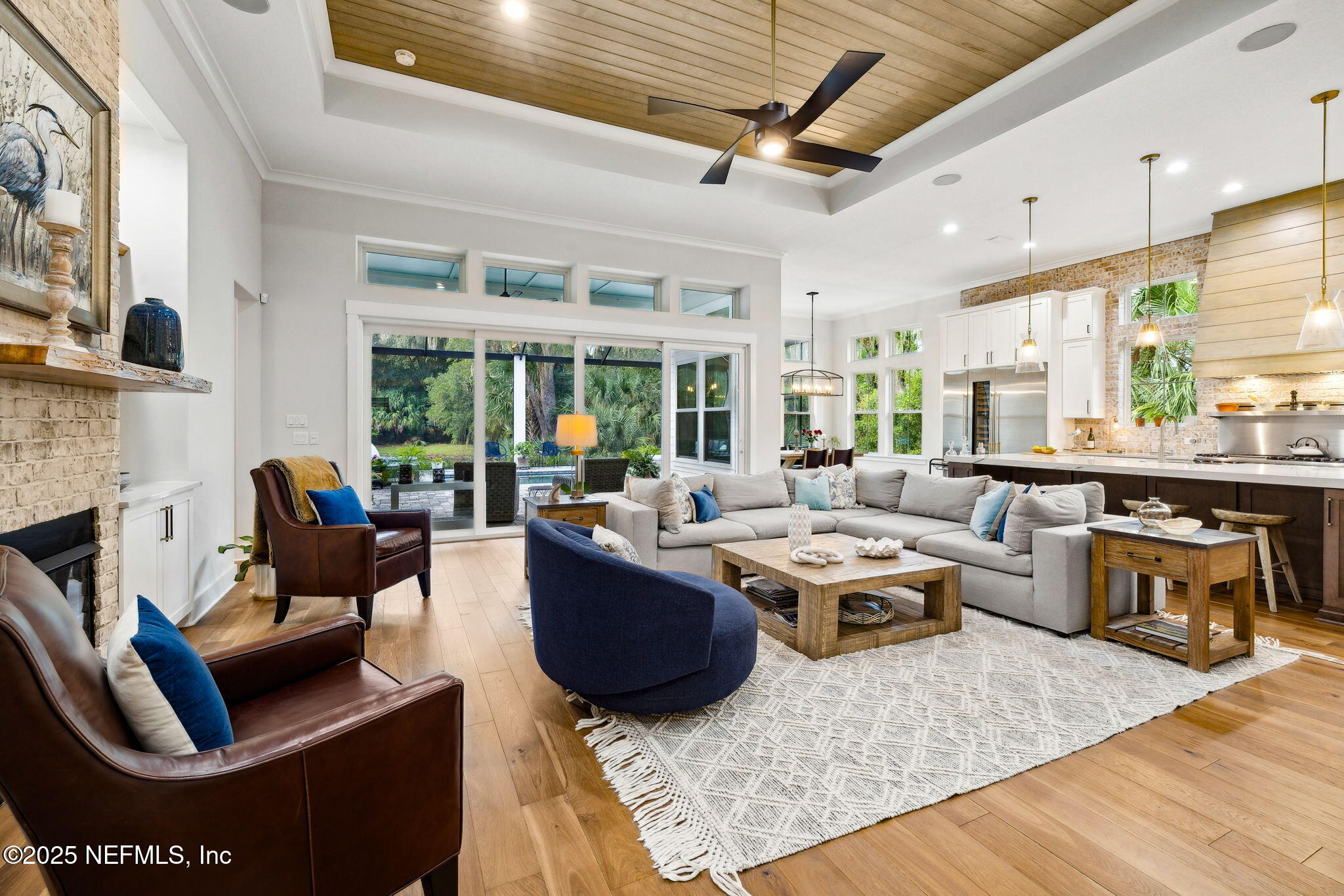 95024 Shell Midden Lane Fernandina Beach, FL 32034 - Photo 11 of 76 Great room with tongue/groove ceilings