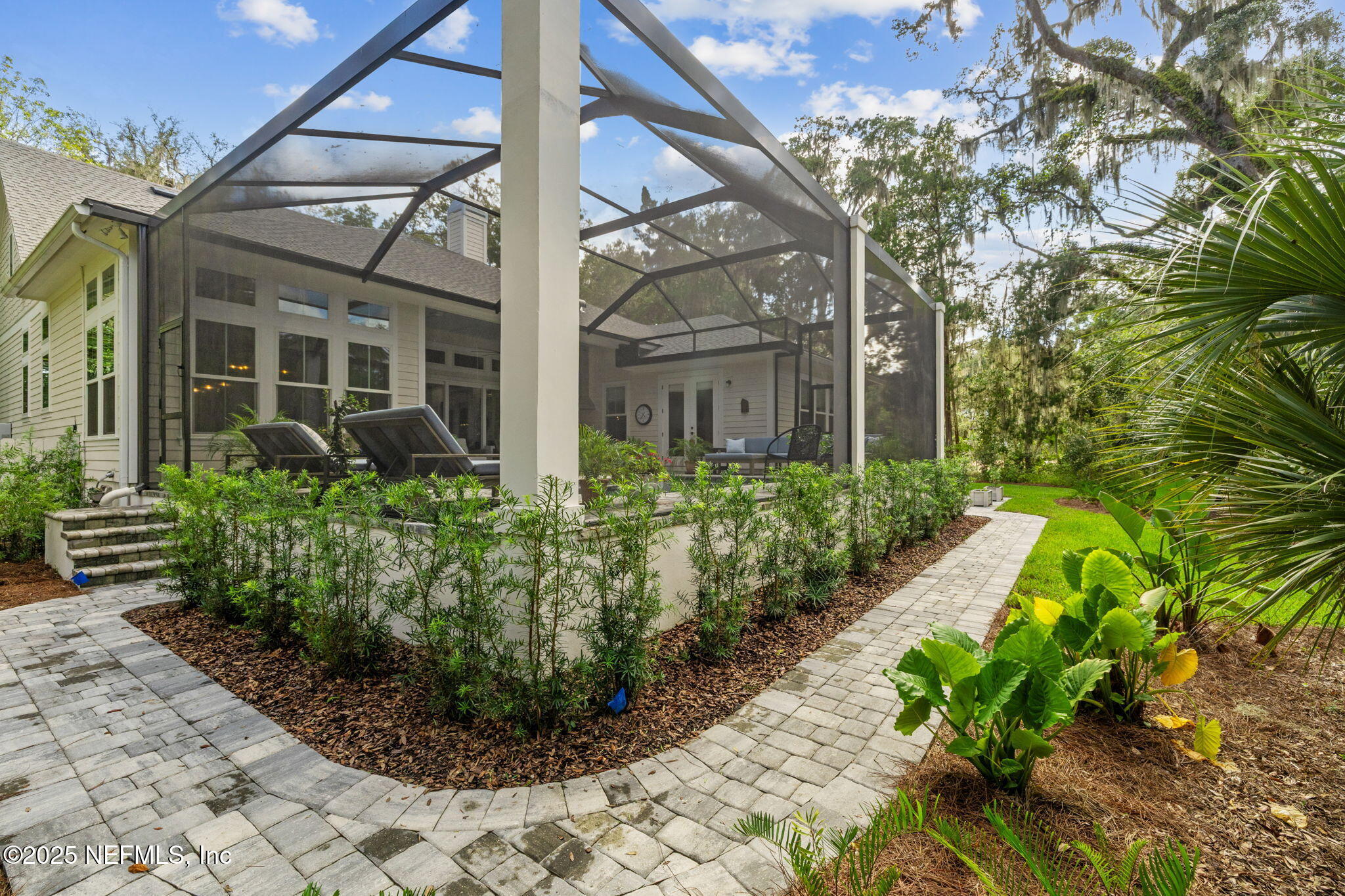 95024 Shell Midden Lane Fernandina Beach, FL 32034 - Photo 49 of 76 Paver walkway surrounds pool