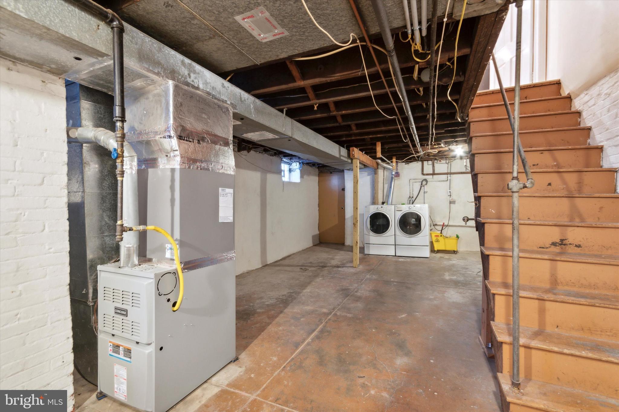 925 County Line Road Bryn Mawr, PA 19010 - Photo 15 of 15 Dry Basement. Washer /Dryer Storage