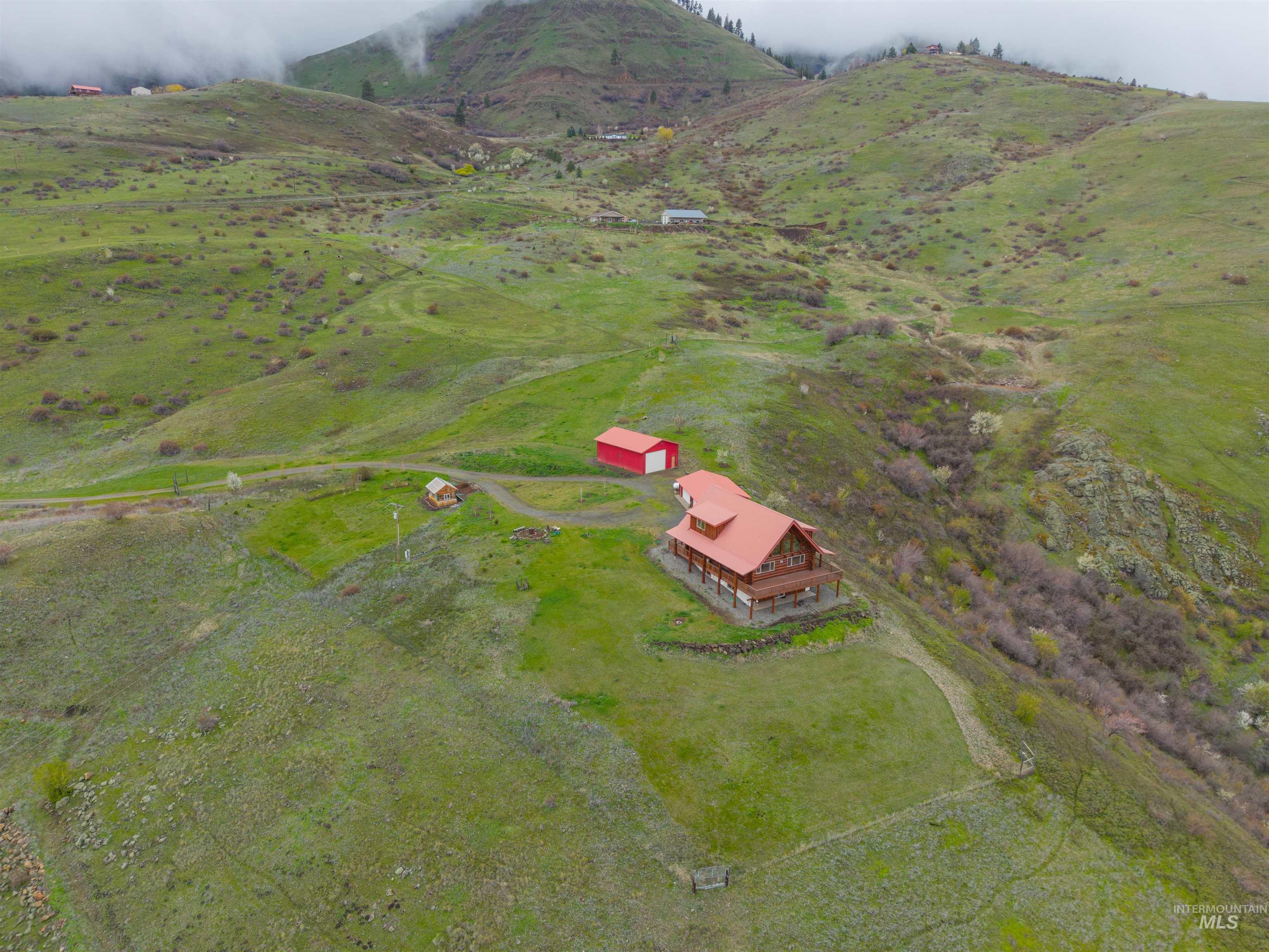 915 Doumecq Road White Bird, ID 83554 - Photo 2 of 49 Overview of rural landscape