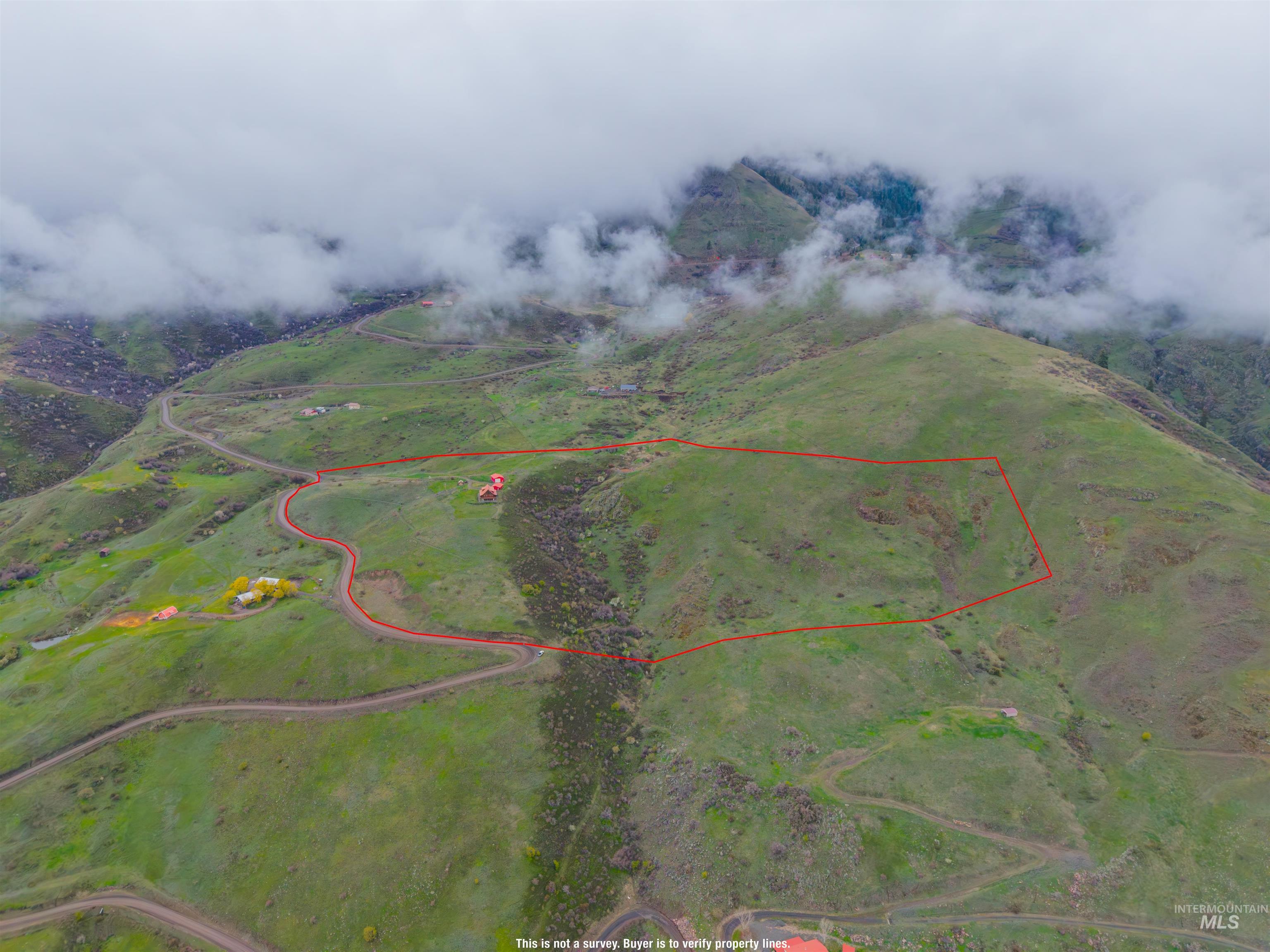 915 Doumecq Road White Bird, ID 83554 - Photo 3 of 49 View of property location with property parcel outlined