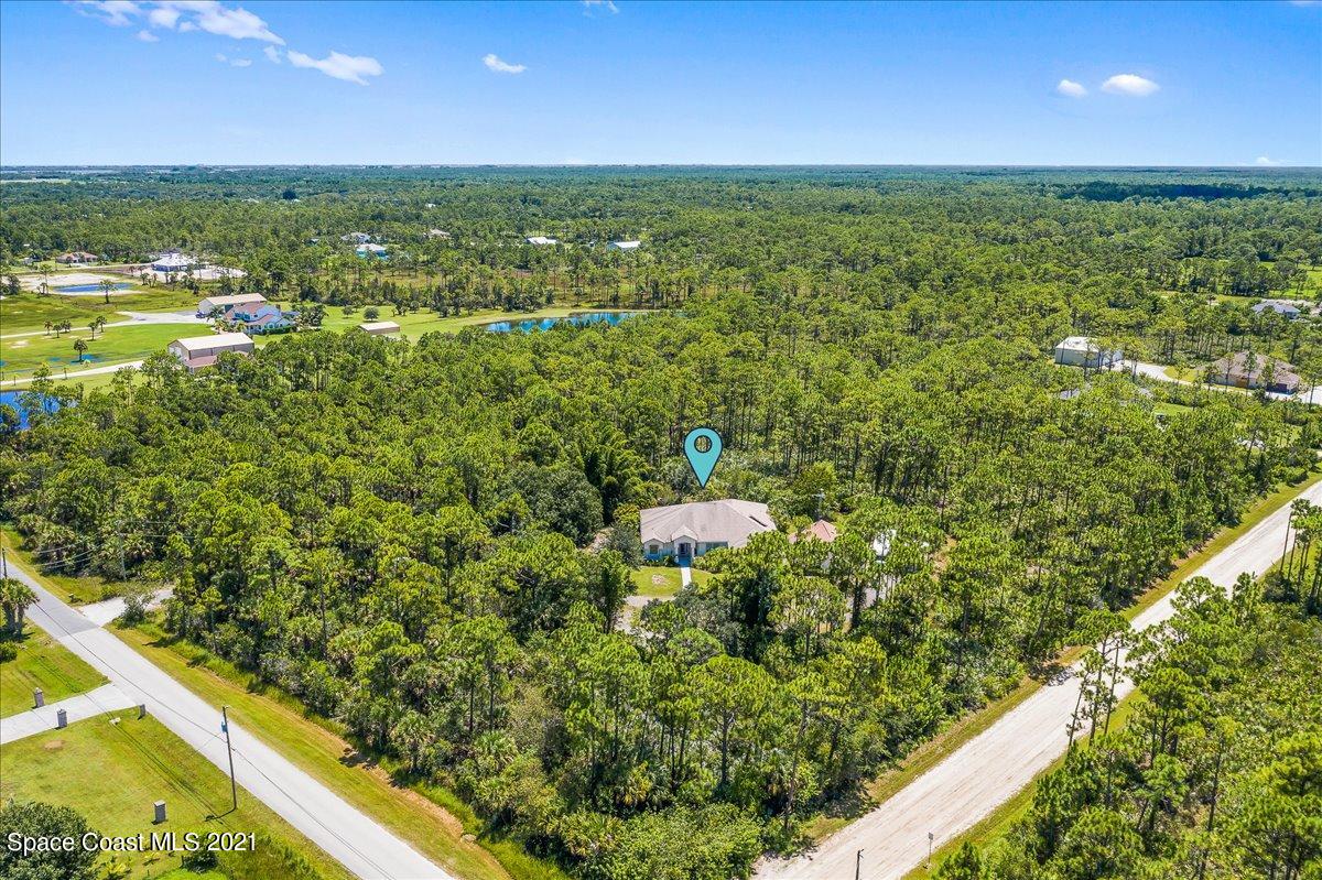 1725 Benjamin Road Grant Valkaria, FL 32950 - Photo 46 of 47 03-BenjaminMarkedAerial2