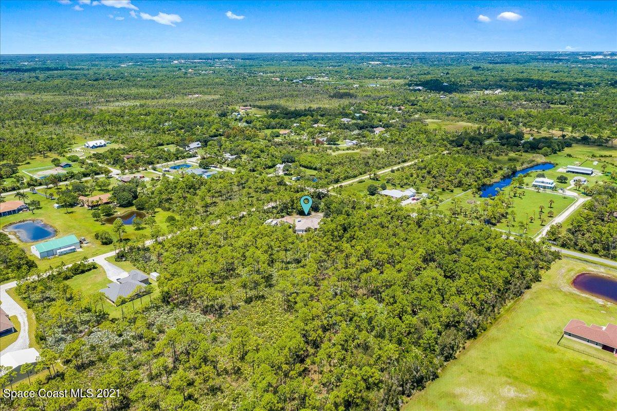 1725 Benjamin Road Grant Valkaria, FL 32950 - Photo 47 of 47 02-BenjaminMarkedAerial1