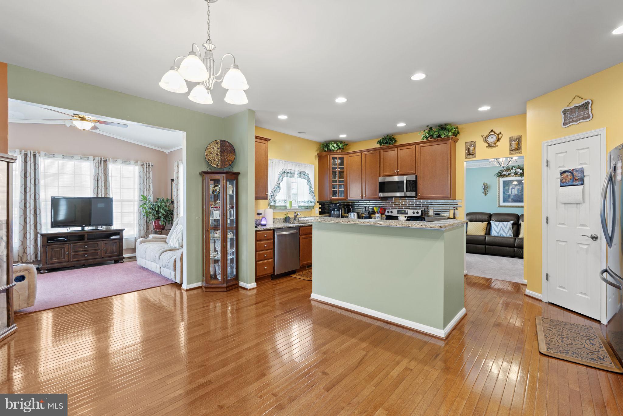 5353 Longbow Road King George, VA 22485 - Photo 6 of 28 Open kitchen with Island