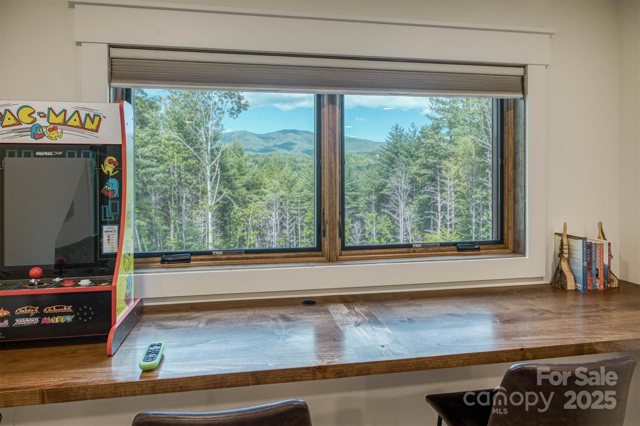 1370 Saylor Way, Unit 8 Nebo, NC 28761 - Photo 38 of 44 a room with a window and a flat screen tv