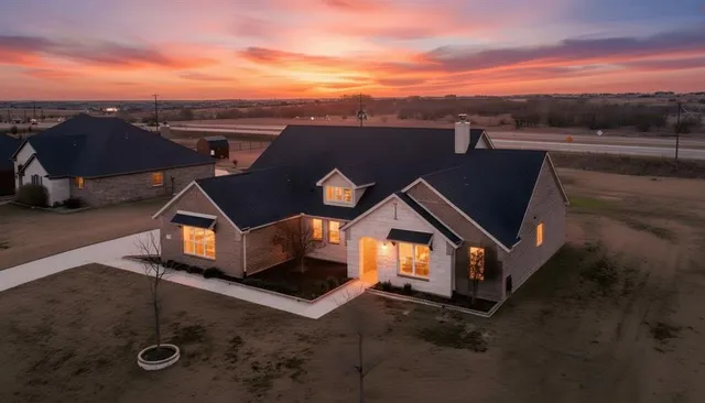 a view of a terrace with a yard