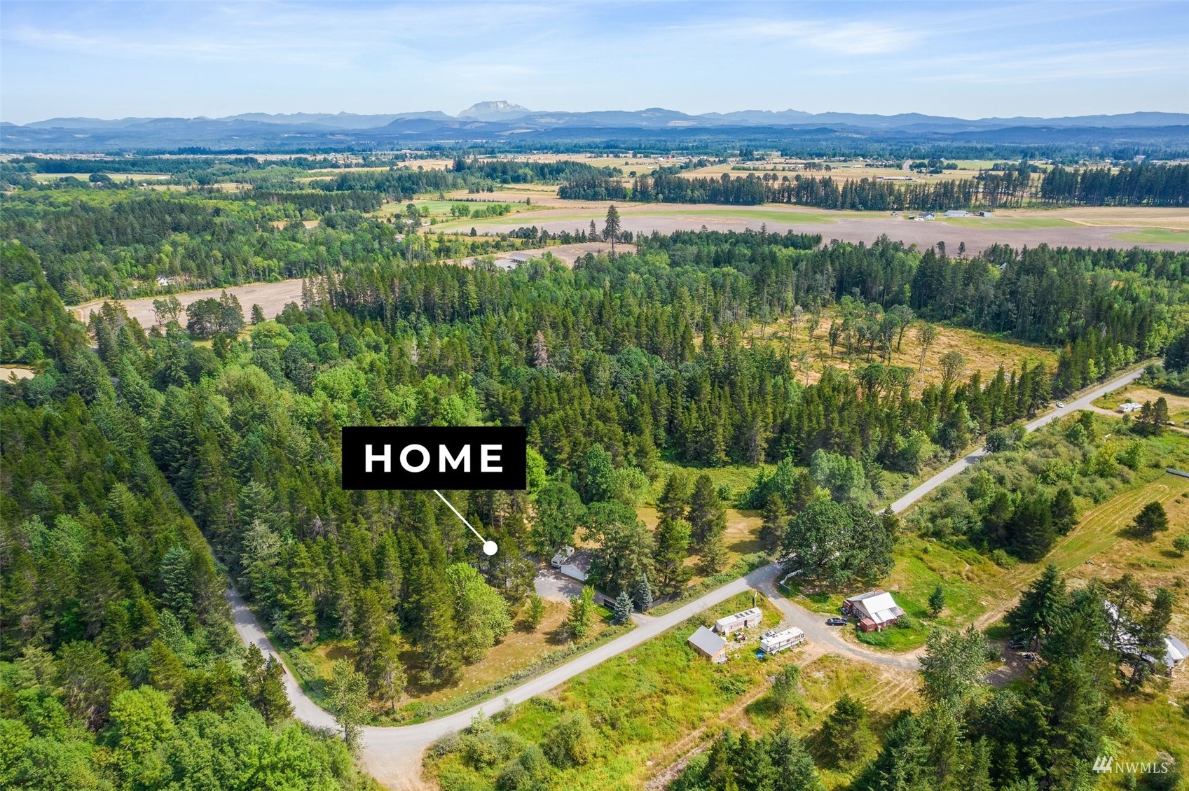 187 Pine Tree Road Toledo, WA 98591 - Photo 5 of 31 a view of lake and mountain