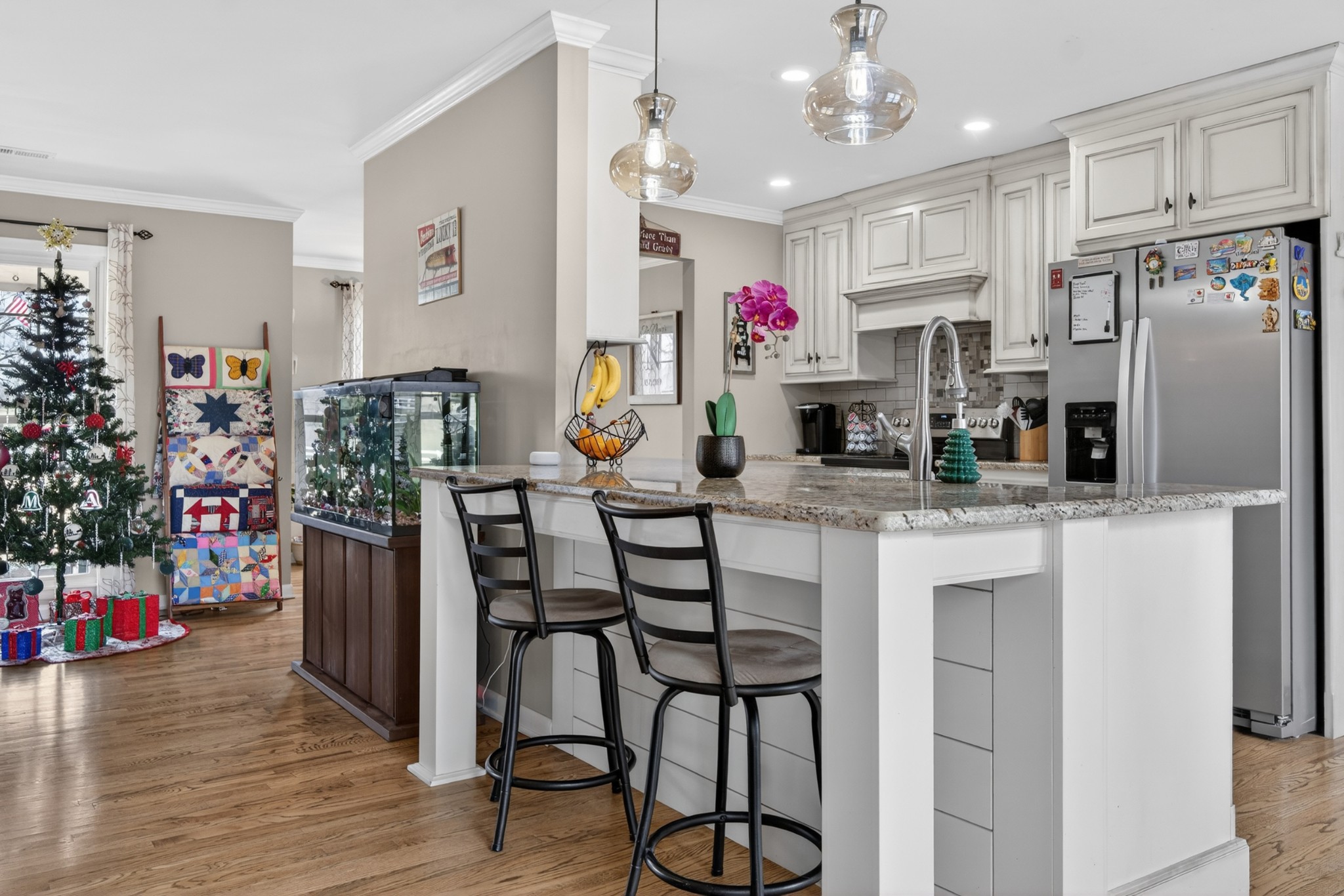 5 Camper Creek Road Fayetteville, TN 37334 - Photo 14 of 51 a kitchen with refrigerator and cabinets