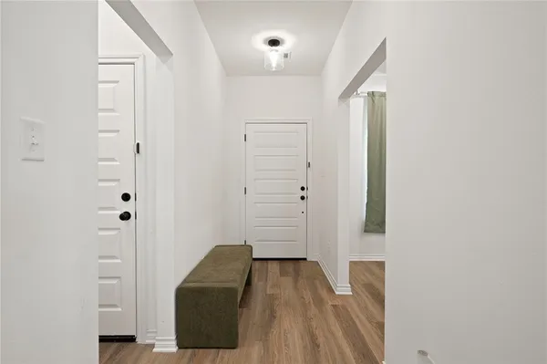 wooden floor in an empty room