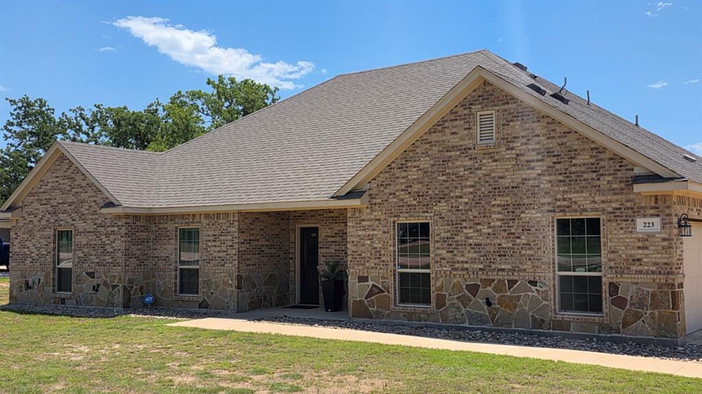223 Cottongame Road Weatherford, TX 76088 - Photo 2 of 39 a view of a house with a yard