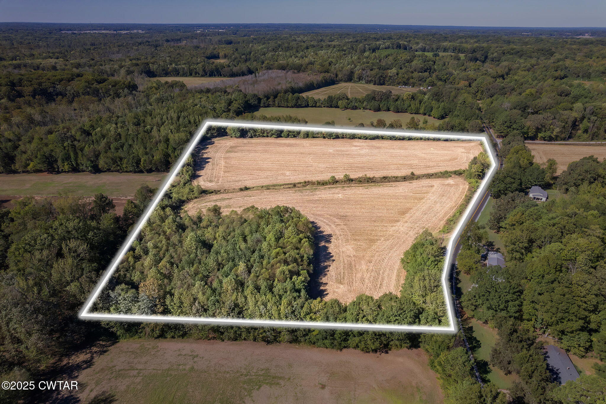 0 Bakers Chapel Road Medina, TN 38355 - Photo 6 of 19 an aerial view of a house with a yard