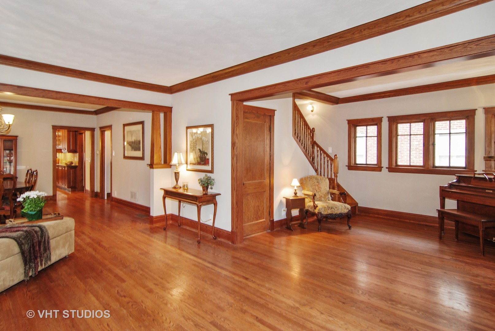 277 Gage Road Riverside, IL 60546 - Photo 8 of 36 a living room with furniture and a wooden floor