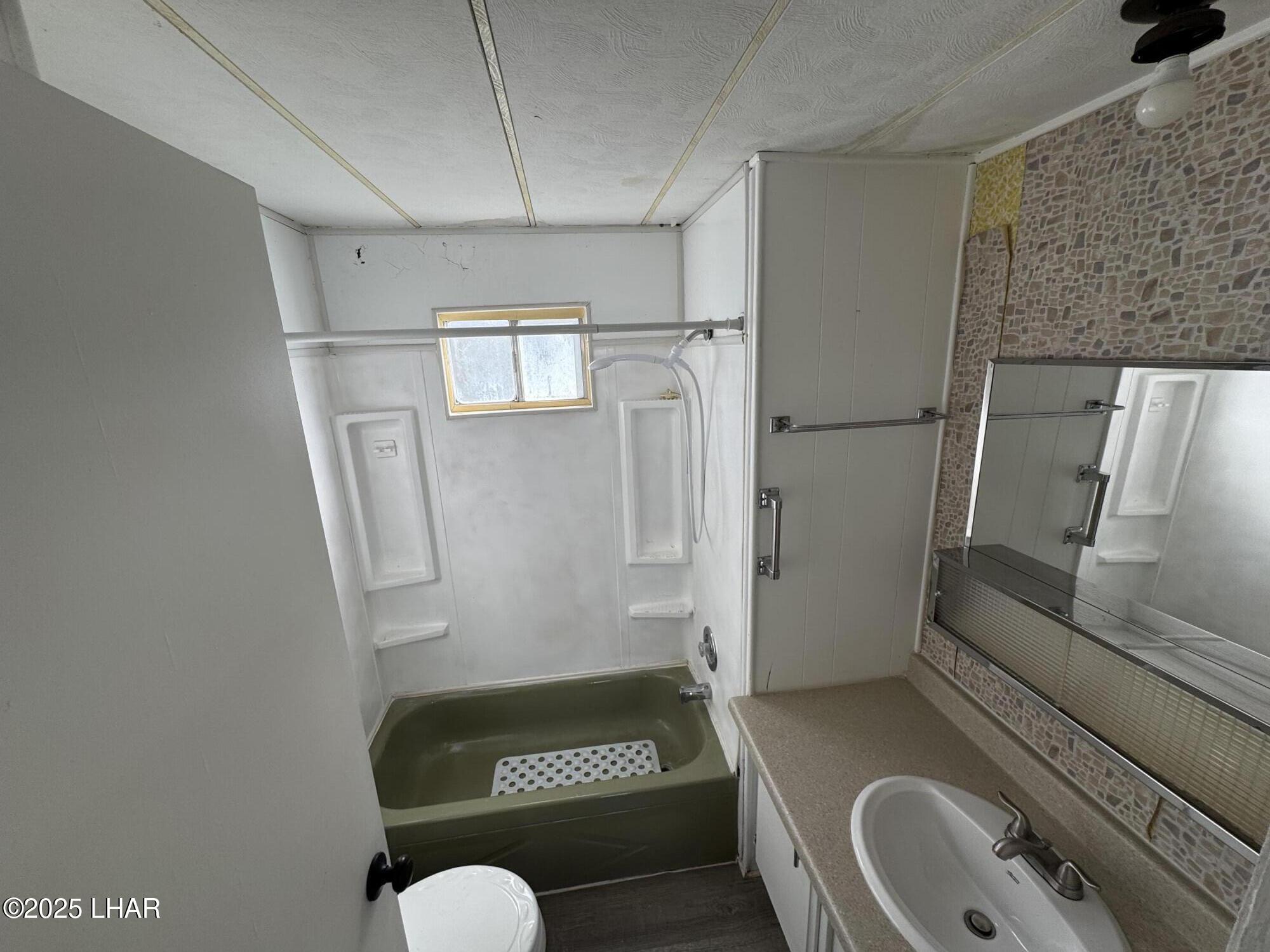 10186 Harbor View Road Parker, AZ 85344 - Photo 8 of 16 a bathroom with a sink a toilet and shower