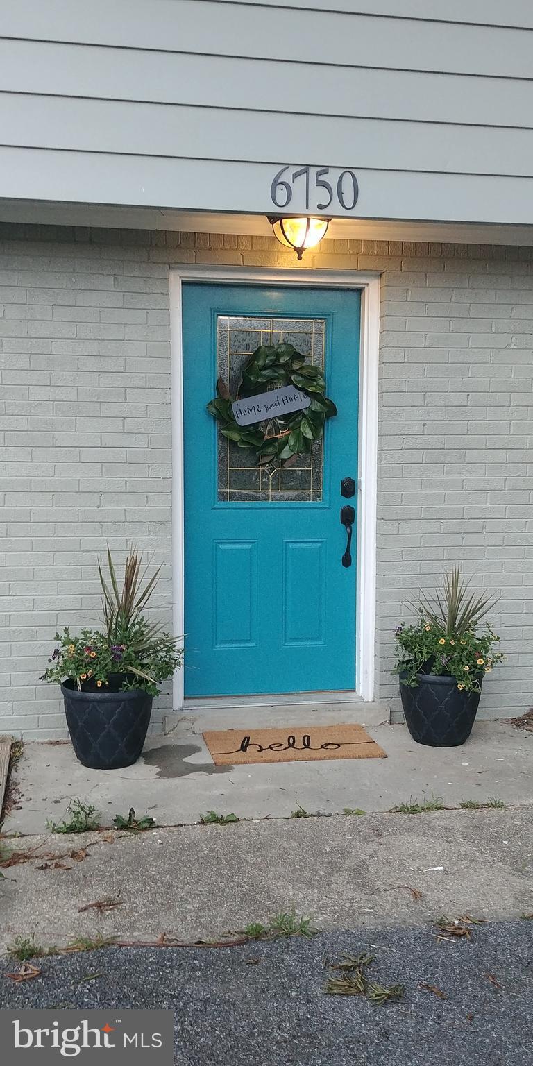 6750 Amherst Road Bryans Road, MD 20616 - Photo 2 of 15 a view of a potted plant in front of a door