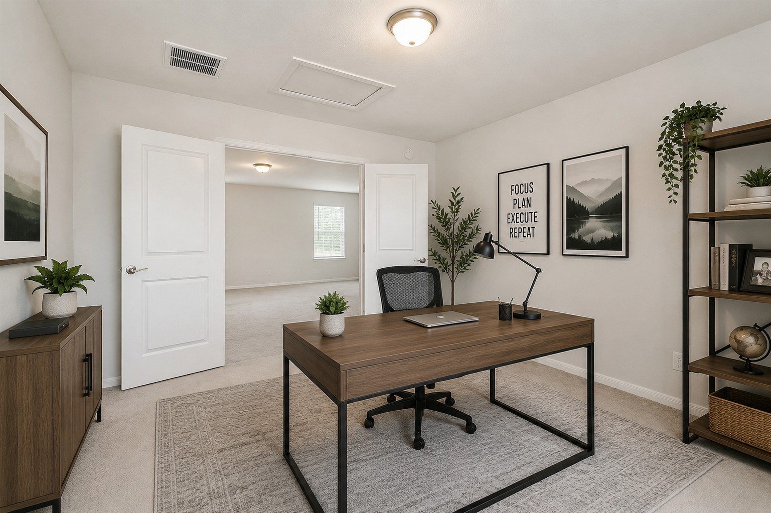 2129 Solstice Boulevard Spring, TX 77386 - Photo 40 of 49 Virtually staged as an office off the gameroom but could be used as a bedroom as well.