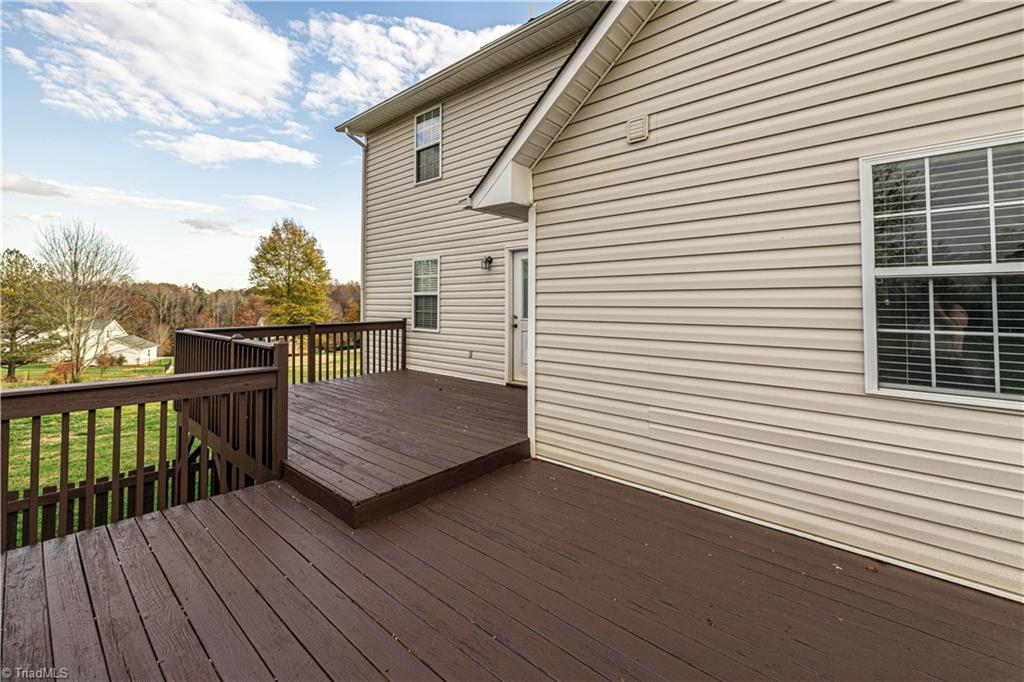 135 North High Field Road Advance, NC 27006 - Photo 36 of 46 Large deck