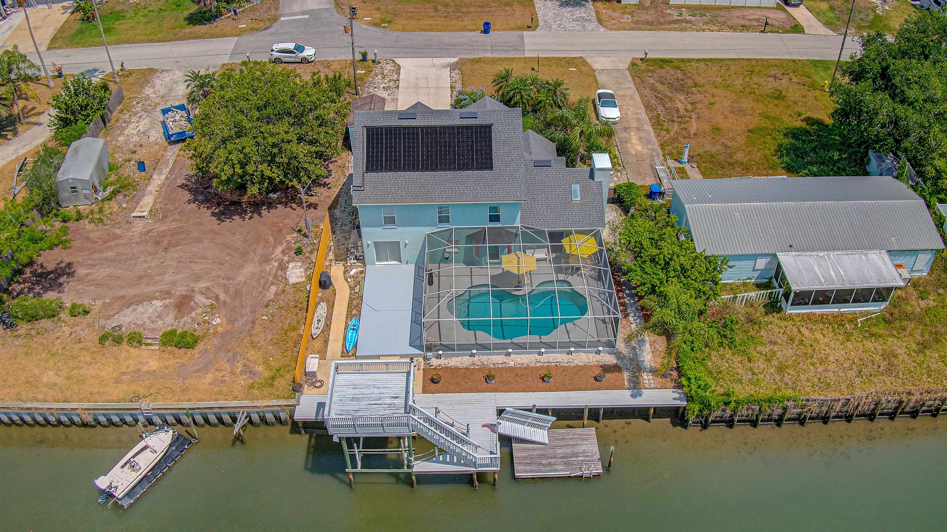 253 Treasure Beach Road St. Augustine, FL 32080 - Photo 49 of 52 an aerial view of a house with outdoor space