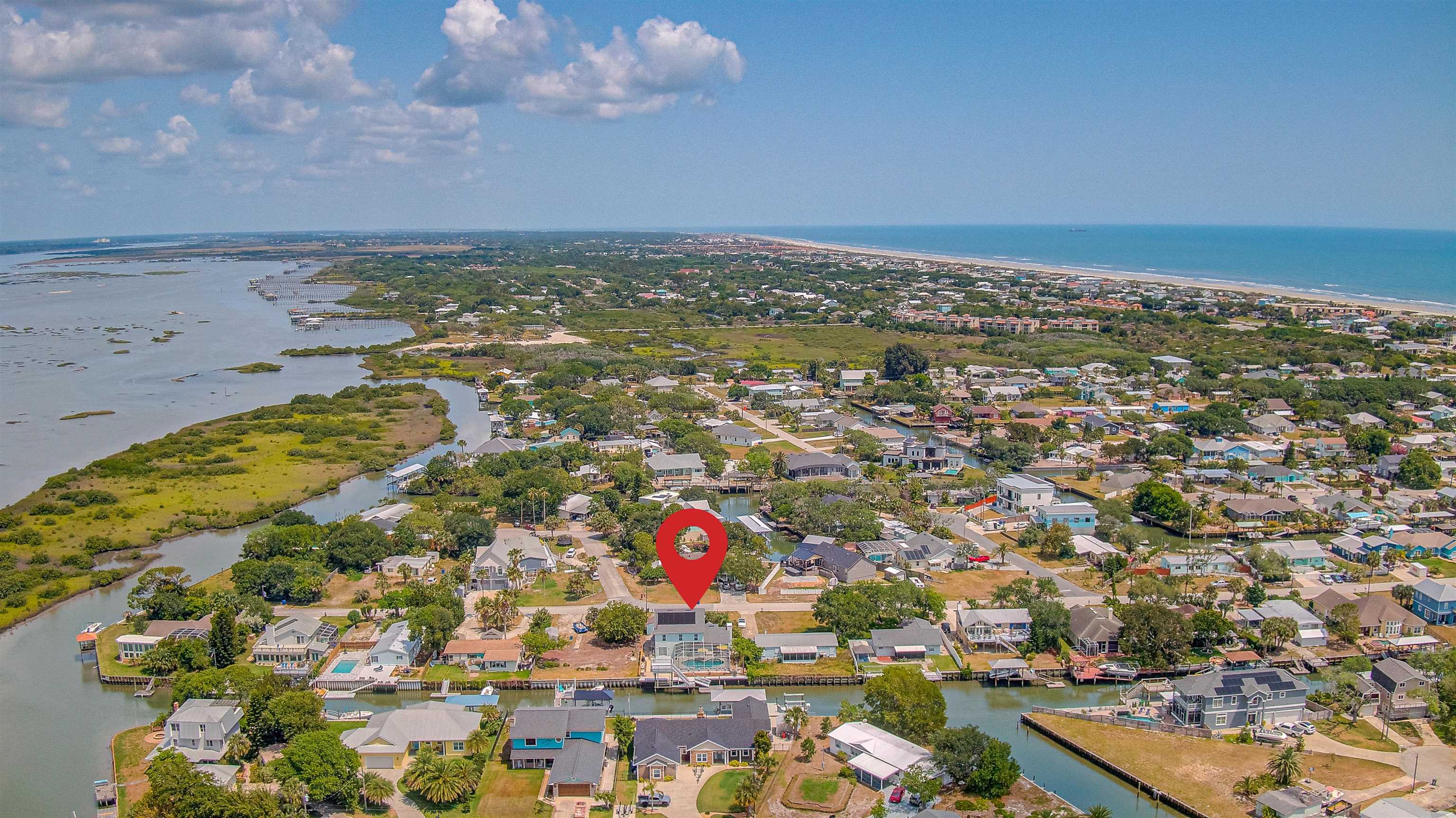 253 Treasure Beach Road St. Augustine, FL 32080 - Photo 50 of 52 view of city and mountain