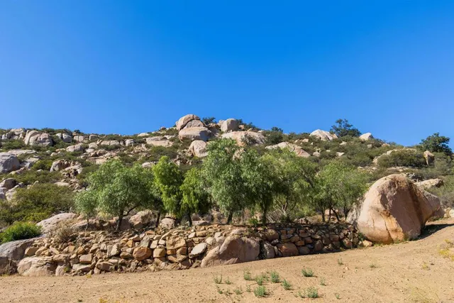 a view of a road with an ocean view
